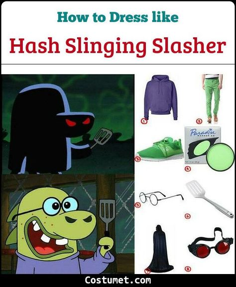 Hash Slinging Slasher Costume, Spongebob Bounding, Easy Spongebob Costume, Spongebob Costume Party, Spongebob Costume Women, Spongebob Character Costumes, Spongebob Halloween Costumes, Spongebob Costume Ideas, Slasher Costume