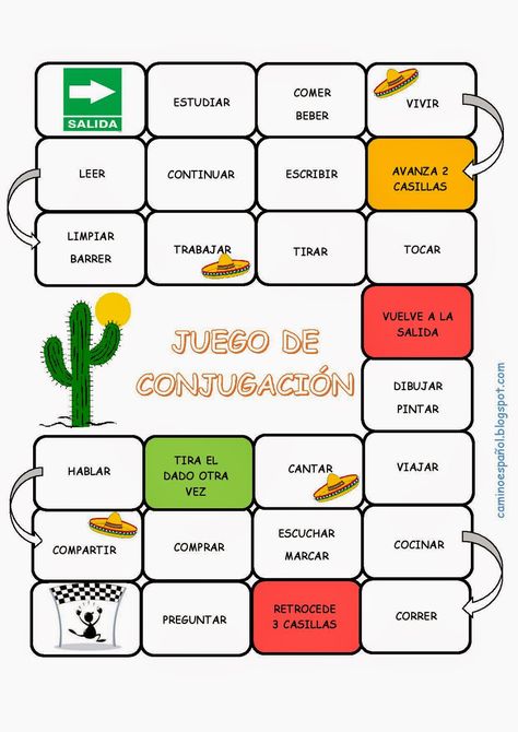 Gamification Education, Spanish Adjectives, Spanish Learning Activities, Spanish Classroom Activities, Spanish Pronunciation, Spanish Games, Middle School Spanish, Spanish Worksheets, Spanish Verbs