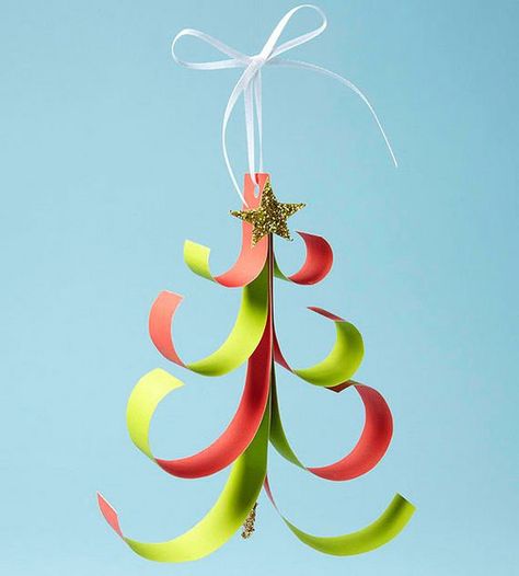 25+ Exceptionally Adorable DIY Paper Christmas Ornaments - Gravetics Diy Paper Tree, Diy Paper Christmas Tree, Paper Christmas Decorations, Paper Christmas Ornaments, Quilled Creations, Real Christmas Tree, Paper Christmas Tree, Paper Tree, Paper Ornaments