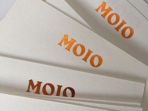 Dot Studio on Instagram: “Copper foil on Pristine White Colorplan. Restaurant menu printed for a new place in Stoke Newington @moio_restaurant 👌Designed by Susanna &…” Fashion Business Cards Creative, Best Business Cards, Creative Business Cards, Stoke Newington, Colorplan Paper, Copper Print, Fashion Business Cards, Foil Business Cards, Letterpress Design