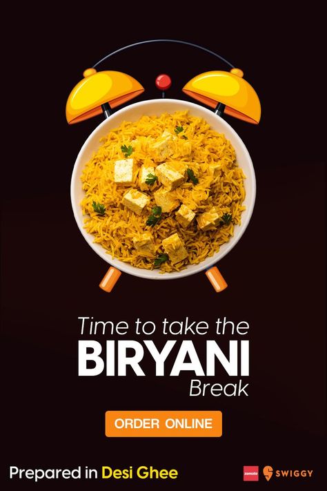 Biryani Quotes Funny, Food Teaser Poster, Biryani Design, Food Creative Social Media Post, Chicken Social Media Design, Biryani Social Media Post, Food Ads Social Media, Biryani Creative Ads, Food Banner Design Advertising