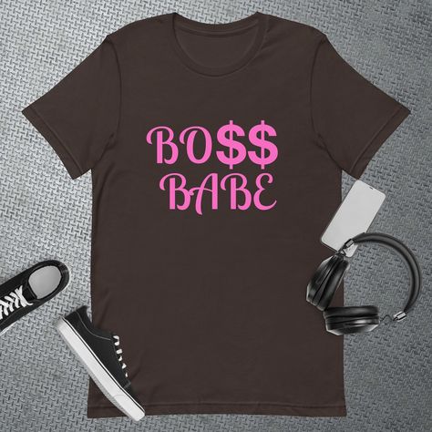 ARE YOU A BOSS BABE?💪✨ Elevate your style and make a statement with our exclusive Boss Babe T-shirt! Whether you’re out and about or just chilling, this tee is the perfect way to showcase your boss babe vibes. 🌟 Ready to join the Boss Babe movement? Click the link in my bio to shop now at Boss Babe Storenvy and add this must-have piece to your collection. Don’t miss out on the chance to rock this stylish and empowering look! 💖👚 #BossBabe #TshirtFashion #Empowerment #ShopNow #BossLife #Styl... Babe T Shirt, Boss Life, Just Chilling, The Boss, Boss Babe, Must Haves, Shop Now, T Shirt, Quick Saves