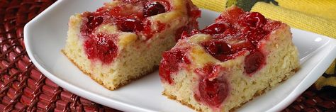 Cherry Coffee Cake - DaVita Kidney Friendly Desserts, Renal Friendly Recipes, Davita Recipes, Cherry Coffee Cake, Renal Recipes, Kidney Diet Recipes, Kidney Friendly Recipes Renal Diet, Low Potassium Recipes, Low Potassium Diet