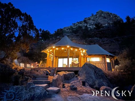 8 Unforgettable Romantic Getaways in Utah Rv Resorts, Area Activities, Glamping Resorts, Romantic Cabin, Capitol Reef National Park, Romantic Escapes, Open Sky, Luxury Camping, Stone Cottage