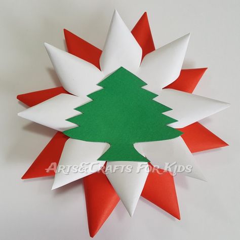 Three colors star. Cedar tree. Lebanese Independence Day, Independence Day Craft Ideas, Cedar Tree, Independence Day Decoration, Cedar Trees, Colour Star, Three Color, Independence Day, Preschool