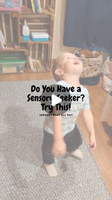 Hannah Sylcox | Pediatric Occupational Therapy Assistant on Instagram: "🌀 Do you have a sensory seeker? 🌀

A sensory seeker is someone, often a child, who craves more sensory input than others, like moving, touching, or making noise, to help their body feel calm and focused. Sometimes kids who are sensory seekers do things that seem "bad" or disruptive, but really, they're just trying to get the sensory input their bodies need. They might move around a lot, touch everything, talk loudly, or play rough because their bodies are craving more sensation. It’s not that they’re misbehaving on purpose—it’s how they’re trying to feel balanced. When we understand this, we can help them find better ways to get that sensory input without it causing problems.

That's why I've provided alternative act Occupational Therapy Toys, Early Intervention Occupational Therapy, Sensory Seeker, Occupational Therapy Assistant, Sensory Input, Therapy Toys, Toddler Schedule, Pediatric Occupational Therapy, Grandparenting