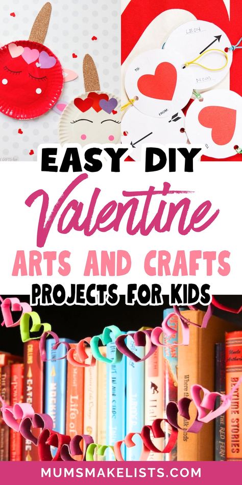 Discover these simple Valentine’s Day crafts for kids! Projects like thumbprint hearts, toilet roll stampers, and sweet Valentine cards add fun to February for families or classrooms. Enjoy making these adorable crafts together! Preschool Valentine Crafts, Toddler Valentine Crafts, Kindergarten Valentine Crafts Classroom, Heart Crafts Kids, Valentine Craft Ideas For Kids Easy Valentines Crafts For Kindergarten, Easy Vday Crafts For Kids, Valentines Art Activity, Prek Valentines Day Crafts For Parents, Valentines Day Crafts For 3rd Graders, Kinder Valentine’s Day Crafts, Valentine Ornaments Diy For Kids, Kids Valentines Crafts Classroom, Pre K Valentines Day Crafts Art Projects