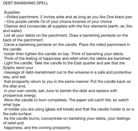 Bay Leaf Banishing Spell, Banish Debt Spell, Spell To Banish Debt, Banishing Magick, Debt Spell, Banishing Spells, Banishing Spell, Money Spell, Witchy Tips