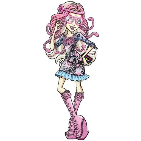 Monster High Viperine Gorgon, Monster High Viperine, Mh Characters, Viperine Gorgon, Girly Goth, High Characters, Arte Monster High, Monster High Pictures, Moster High