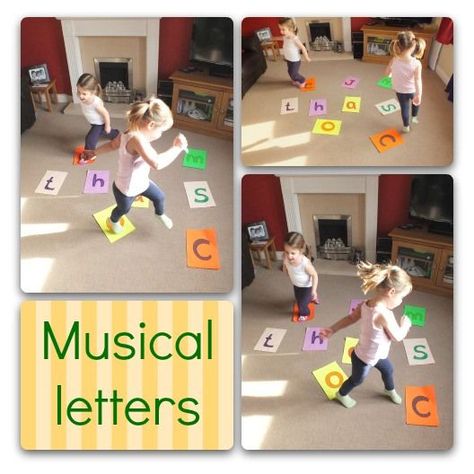 Abc Activities, Preschool Music, Jolly Phonics, Phonics Games, Preschool Literacy, Teaching Letters, Letter Activities, Orff, Music Activities