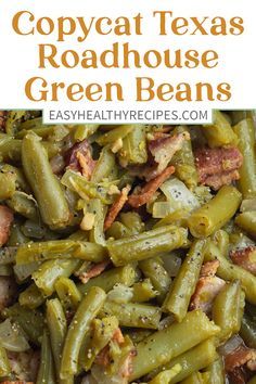 Simple Green Beans Side Dishes, Trisha Yearwood Green Beans, Firehouse Green Beans With Bacon, Cheddars Copycat Green Beans, Cowboy Green Beans, Bbq Style Green Beans, Pioneer Woman Recipes Sides, Green Beans With Bacon Bits, Mashed Green Beans