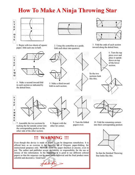 Origami Ninja Star Step By Step, Origami Transforming Ninja Star, Ninja Star Origami, Paper Ninja Stars, Basic Origami, Origami Templates, Origami Step By Step, Dollar Bill Origami, Origami Models