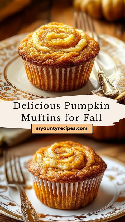 Whip up these easy Pumpkin Muffins for the ultimate fall treat. With warm spices and a tender crumb, they capture the essence of autumn in every bite. Perfect for breakfast, brunch, or a snack on chilly days. Add walnuts or chocolate chips for an extra indulgence. Easy Pumpkin Muffins, Pumpkin Muffins Recipe, Chocolate Chip Muffin, Pumpkin Muffins Easy, Snack Easy, Recipe For Fall, Pumpkin Muffin Recipes, Filled Muffins, Fall Days