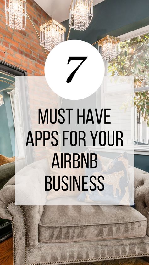 Managing an Airbnb or Short Term Rental can be challenging! Our favorite apps can help! Click for more! 💻 Airbnb Binder Ideas, Air Bnb Item List, Airbnb Snack Ideas, Short Term Rental Marketing, Airbnb For Beginners, Rental Arbitrage Airbnb, Air Bnb Name Ideas, Airbnb Guest Basket, How To Run An Airbnb