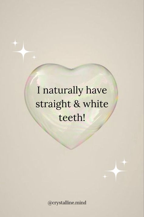 White Straight Teeth Aesthetic, Straight White Teeth Affirmations, White Teeth Affirmations, Teeth Affirmations, Straight White Teeth, Manifestation Spirituality, Affirmation Wallpaper, My Purpose In Life, Straight Teeth