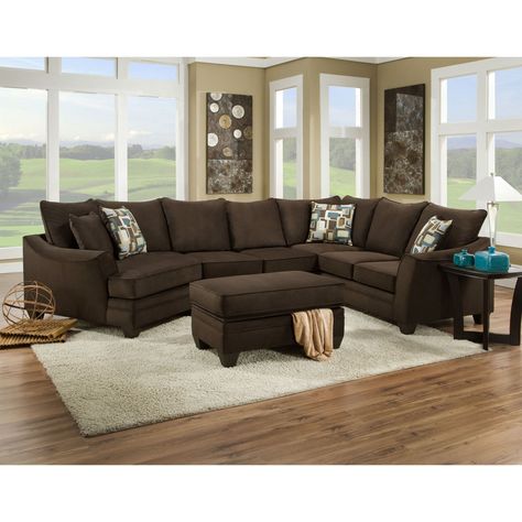 Brown Sectional Sofa, Brown Sectional, 3 Piece Sectional Sofa, 2 Piece Sectional Sofa, Grey Sectional Sofa, Grey Sectional, Chelsea House, Sectional Sofa Couch, American Furniture