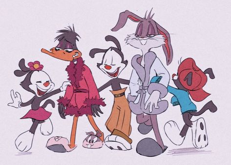 Animaniacs Funny, Animaniacs Characters, Warner Bros Cartoons, Old Cartoon Characters, Looney Tunes Show, Disney Ducktales, Looney Tunes Cartoons, Taking Advantage, Cartoon Crossovers