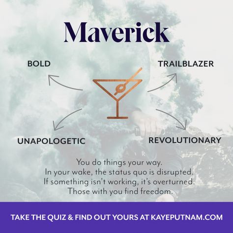 Instagram Post - Maverick Ideal Client Avatar, Brand Archetypes, How To Move Forward, Thrill Seeker, Brand Voice, Man Child, Busy At Work, Be True To Yourself, Branding Inspiration