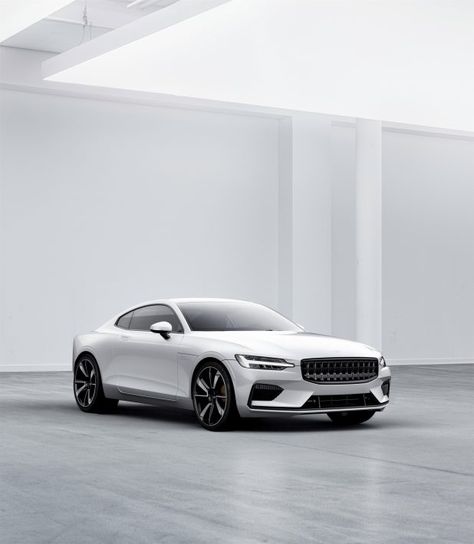 Polestar 1 white exterior, front Volvo Polestar, Polestar 1, Car Racer, Pole Star, Volvo Cars, White Car, Volvo S60, Chengdu, First Car