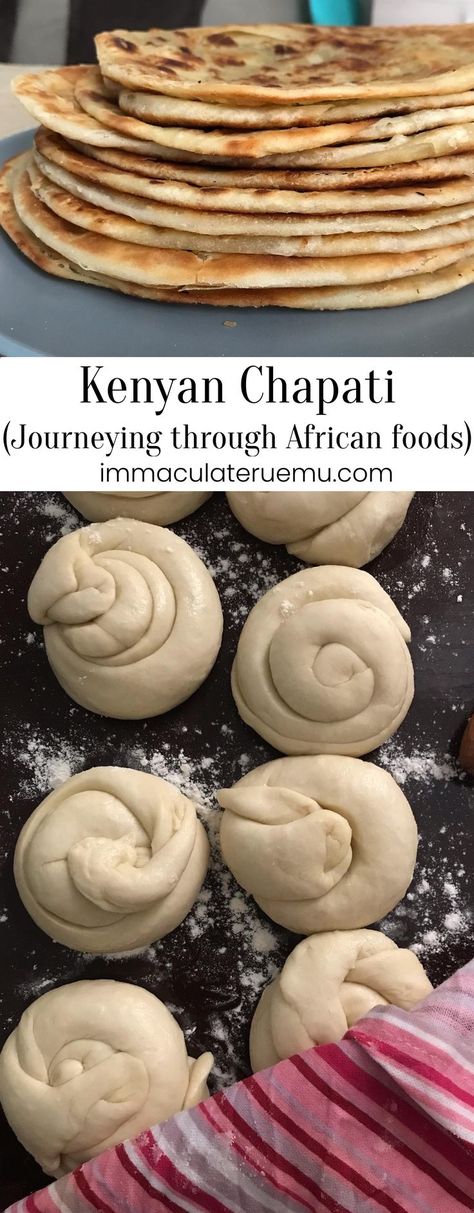 Kenyan Chapati Recipe, Chapati Recipe Kenyan, African Chapati Recipe, Kenyan Chapati, Flaky Flatbread, Kenyan Cuisine, Chapati Recipe, Multicultural Recipes, Chapati Recipes