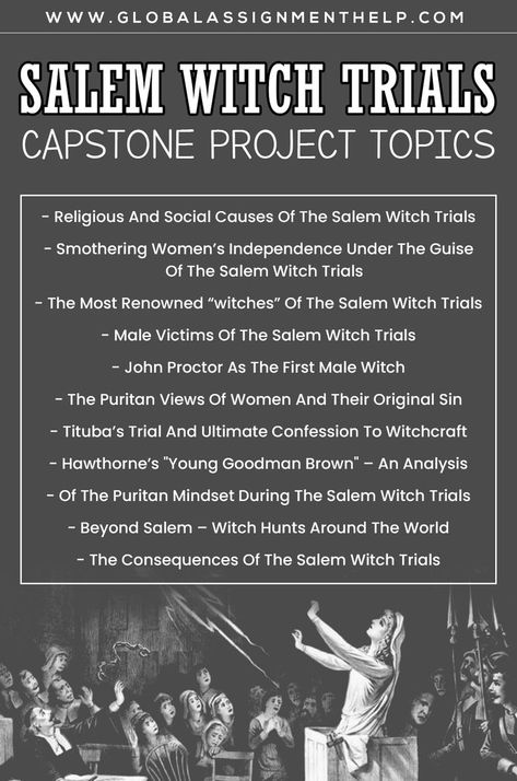 Between 1692 and 1693, colonial Massachusetts witnessed the Salem witch trials. More than 200 people were charged with witchcraft (the Devil's magic), and 20 were executed. Eventually, the colony admitted that the trials were a mistake and compensated the victims' families. The story of the trials has since become synonymous with paranoia and injustice, and it continues to captivate the popular imagination more than 300 years later. Salem Witch Trials Facts, No Essay Scholarships, Colonial Massachusetts, Scholarships For Nursing Students, Sociology Careers, Salem Witch Hunt, Essay Scholarships, Common App, The Salem Witch Trials