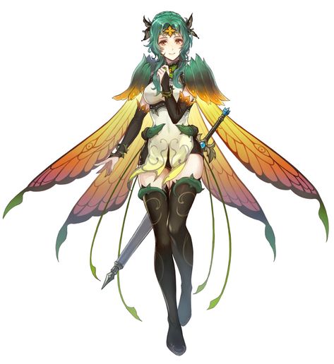 Resplendent Elincia Art - Fire Emblem Heroes Art Gallery Lost Princess, Fire Fairy, Fairy Artwork, Fire Emblem Heroes, Dnd Art, Anime Fairy, Creature Concept Art, Creature Concept, Hero Arts