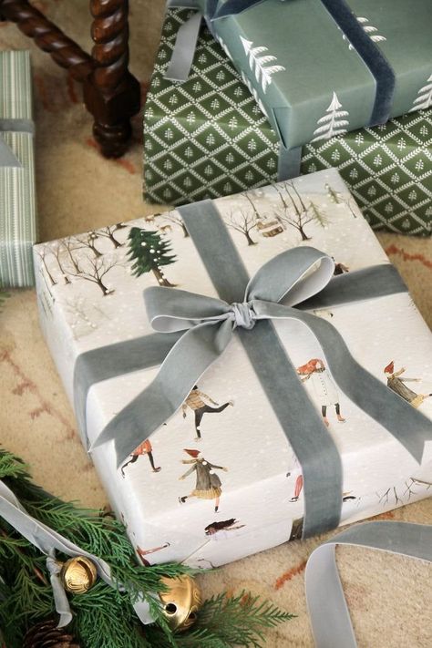 We love making sure our wrapping coordinates with the rest of our holiday decor Jenny Steffens Hobick, Gift Wrapping Inspiration, Creative Gift Wrapping, Christmas Inspo, Beautiful Gift Wrapping, Merry Little Christmas, Christmas Mood, Christmas Wrapping Paper, Christmas Gift Wrapping