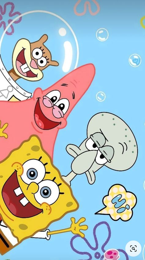 Funny Spongebob Wallpaper, Spongebob Wallpaper Iphone, Wallpaper Spongebob, Whats On My Iphone, Funny Spongebob, Good Morning Posters, Dibujos Toy Story, Wallpapers Cute, Spongebob Cartoon