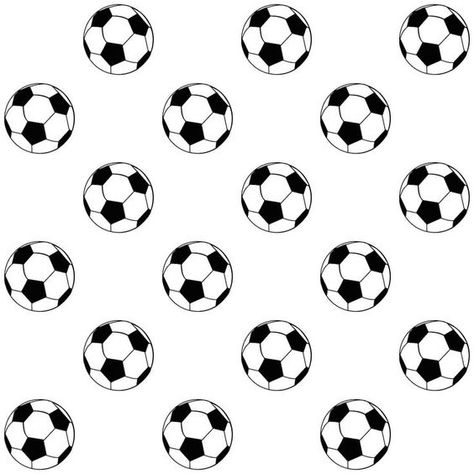 Free Printable Soccer Ball Pattern Diy Gift Wrapping Paper, Football Template, Soccer Birthday Parties, Soccer Theme, Free Printable Planner Stickers, Soccer Birthday, Pattern Template, Soccer Party, Planner Printables Free