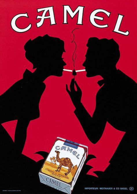 1952........CAMEL CIGARETTES..........PARTAGE OF KLAVERKE................. Retro Advertising, Poster Ads, Retro Ads, Ad Art, Old Ads, Vintage Advertisement, Poster Vintage, Illustrations And Posters, Vintage Ads