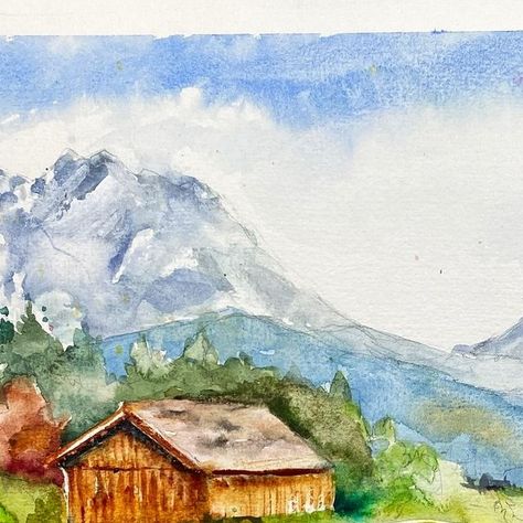 Scottish Highlands Watercolour, Homeschool Books, Watercolor Ideas, Watercolour Tutorials, Scottish Highlands, Art Plastique, Book Club, Sketch, Water