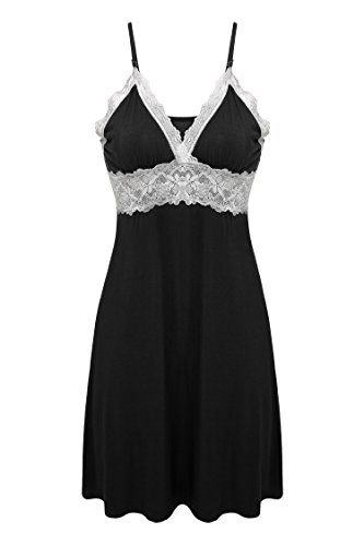 Ekouaer Womens Sexy Lingerie Lace Babydoll NightdressBlackLarge *** For more information, visit image link. Amazon Affiliate Program's Ads. Sleepwear Women Nightgowns, Night Gown Dress, Women's Chemises, Cami Slip Dress, Lingerie Babydoll, Women Sleepwear, Women's Nightgowns, Nightgowns For Women, Natural Women