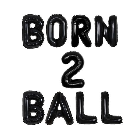 PRICES MAY VARY. Sports birthday decor:You will get 4*foil balloons（1*baseball, 1*rugby ball, 1*basketball, 1*soccer）and 1*born 2 ball balloon banner Born 2 ball banner: Suitable for 2nd birthday sports decoration, 2nd birthday baseball decoration, 2nd birthday rugby ball decoration, 2nd birthday basketball or soccer ball decoration, using them to decorate the background and dining table can increase the party atmosphere. It is the perfect decoration for baseball theme parties and can help you m Ball Themed First Birthday, Sports Bachelorette Party, Sports 2nd Birthday, Born 2 Ball, Ball Theme Birthday, Football Banquet, Sports Banner, Ball Basketball, Sports Party Decorations