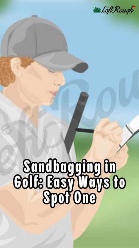 Sandbagging in Golf: Easy Ways to Spot One Golf is a game of integrity and cheating is one of the worst things a golfer can do. It's not as easy to spot with competitors in amateur golf but pros is a different story. Nearly every shot on the PGA Tour is recorded and fans can see if a rule infraction occurs. But it's not quite as transparent to know if a guy in your group is cheating or playing loose with the rules of golf. Golf 101, Golf Terms, Pga Tour Players, Golf Rules, Golf Instruction, Golf Digest, Perfect Golf, Golf Tournament, Being Good