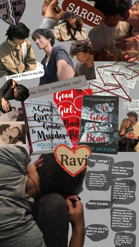 #ravisingh #pipandravi #agoodgirlsguidetomurder #goodgirlbadblood #asgoodasdead #agggtm #ravi Agggtm Ravi, Your Aesthetic, Connect With People, Creative Energy, Energy, Collage