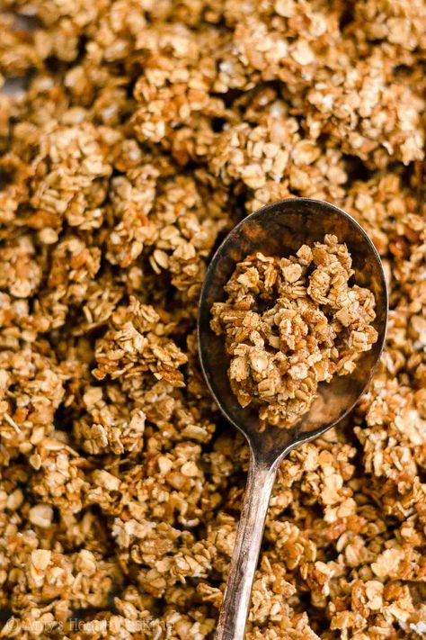 Low Cholesterol Granola, Honey Oat Granola Recipe, Healthy Granola Recipe Low Calorie, Low Cal Granola Recipe, Healthy Granola Recipe Low Sugar, Granola Low Calorie, Low Cal Granola, Low Fat Granola Recipe, Low Calorie Granola Recipe