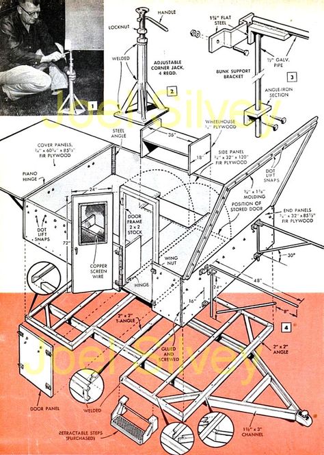 Pop-up Camper History Teardrop Camper Interior, Teardrop Trailer Plans, Diy Caravan, Teardrop Camper Plans, Camping Trailer Diy, Homemade Camper, Auto Camping, Diy Camper Trailer, Trailer Diy