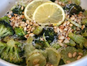 Ina Garten Orzo With Roasted Vegetables, Parmesan Roasted Broccoli Ina Garten, Roasted Brocollini, Roasted Parm Broccoli, Roasted Brocolli And Carrots, Parmesan Roasted Broccoli, Steamed Broccoli, Broccoli Florets, Roasted Broccoli