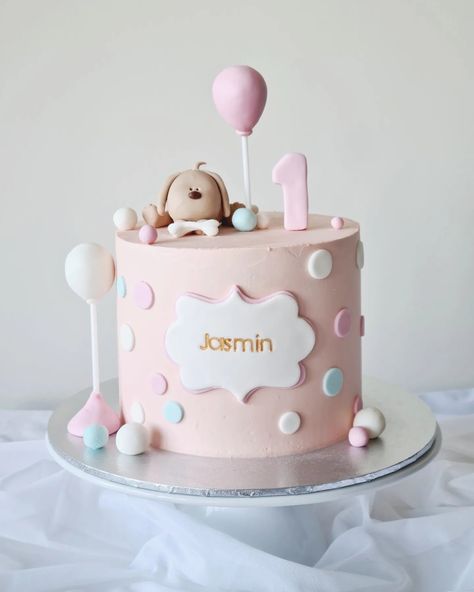 Pink and precious. Jasmin 1st birthday cake is all about sweetness and puppy cuddles! 🐶🤍🩷 #partykids #partytime🎉 #partypup #puppyprincess #1stbirthdayfun #1stbirthdayparty #1styearmemories #1stbirthdaygirl #cutepinkcake #yarraville #maidstone #footscray #westfootscray #kingsville #seddon #tottenham #pointcookcakes #pointcookmums #pointcook #sanctuarylakes Puppy Cuddles, 1st Birthday Cake, Cakes Cupcakes, Cupcake Cookies, Custom Cakes, Cute Pink, Party Time, Kids Party, Cupcake Cakes