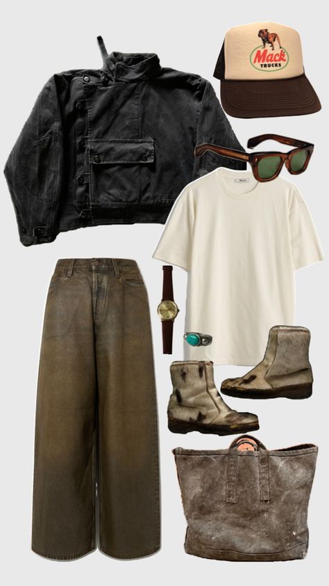 Fall/winter outfit inspo Midsize Outdoor Outfits, Hiking Outfit Midsize, Men’s Fashion Midsize, Winter Streetwear Mid-top Hiking Boots, Mid Size Granola Girl, Colorado Outfits, Hiking Outfits, Winter Fit, Hiking Outfit