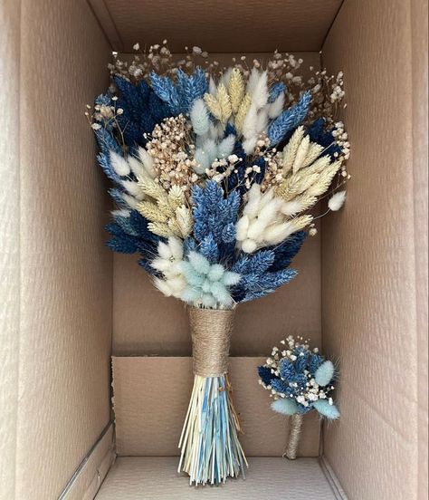 Celestial Wedding Theme, Blue Wedding Decorations, Blue Wedding Bouquet, Bridal Bouquet Flowers, Celestial Wedding, Flowers Bouquet Gift, June Wedding, Future Wedding Plans, Dream Wedding Ideas Dresses