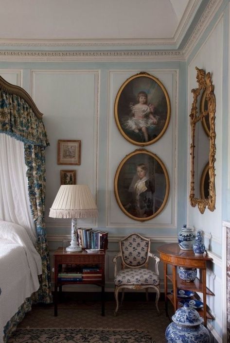 English Country Bedroom, Country Bedroom Ideas, English Country Houses, French Country Bedroom, Traditional Chic, English Country Decor, English Decor, British Country, Stately Homes