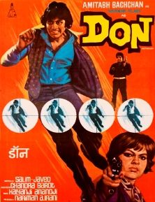 Original Don 1978 Old Bollywood Movies, Don 2, Old Movie Poster, Bollywood Retro, Old Film Posters, Old Movie Posters, Bollywood Pictures, Retro Bollywood, Bollywood Posters