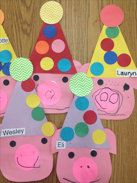 If You Give a Pig a Party. Laura Numeroff. School Diy Ideas, Laura Numeroff, Literature Activities, Author Study, Preschool Literacy, Alphabet Crafts, Author Studies, Math Art, Preschool Books