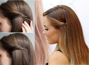 jm-allcreated-how-to-use-bobby-pins-7 Pulled Back Hairstyles, Bobby Pin Hairstyles, Graduation Hairstyles, Peinados Fáciles Para Cabello Corto, Penteado Cabelo Curto, Braided Hairstyles Tutorials, Easy Hair, Hair Do, Make Up Hair