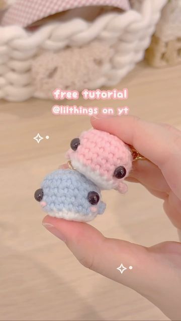 lilthings crochet ୨୧ • free pattern + beginner tutorial on Instagram: "⭐️SUPER EASY tutorial on youtube⭐️ @lilthings.crochet on youtube!! 🧸🫧To get full FREE PATTERN: full written pattern is in my YouTube video, go to the time stamps and screenshot it🫶🏻 💗🐳Kissing whales is such a perfect diy gift for your loved ones <33 this is such a personalized and cute gift for Valentine’s Day or for their birthday ✨ This is an absolute beginner pattern and is perfect for people that have JUST started c Ur Amazing, Gift For Valentine, Valentines Crochet, Diy Birthday Gifts, Easy Tutorial, Birthday Gift Ideas, Crochet Gifts, Cute Gift, Free Tutorial