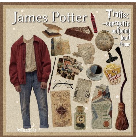 James Potter Style Aesthetic, Harry James Potter Outfits, James Potter Clothes Aesthetic, James Potter Clothes, James Potter Outfit Style, James Potter Inspired Outfit, James Potter Outfit Ideas, James Potter Outfit Aesthetic, James Potter Style