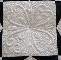 Clover Quilting Template | designed by Judi Madsen | Flickr Trapunto Quilting, Trapunto Quilt, Long Arm Quilting Patterns, Quilting Stitches, Machine Quilting Ideas, Free Motion Quilting Patterns, Freemotion Quilting, Machine Quilting Patterns, Whole Cloth Quilts