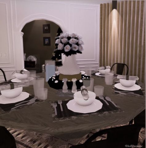 Bloxburg Fancy Restaurant Ideas, Bloxburg Hotel Reception Ideas, Wedding Bloxburg, Bloxburg Wedding Venue Ideas, Elegant Bloxburg House, Bloxburg Landscape Ideas, Bloxburg Foyer Ideas, Bloxburg Wedding, Bloxburg Apartment Exterior