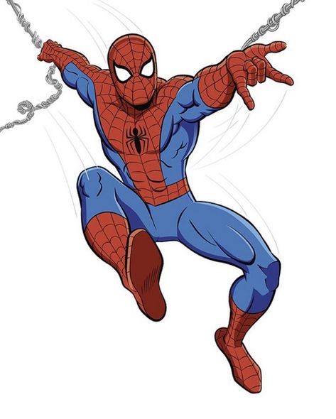 Spider Man Swinging Drawing, Spider Man Illustration, Spider Man Animated, Bong Revilla, Spider Man Photo, Marvel Comics Drawing, Spider Man Animated Series, Animated Spider, Spiderman Images